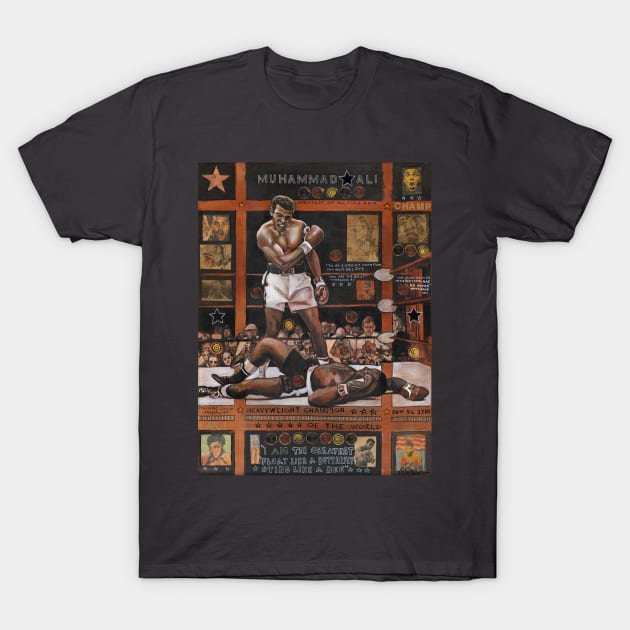 Muhammed Ali T-Shirt by Raybomusic01